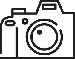 Kamera Fotografie Symbol Symbol Bild Vektor. Illustration von Multimedia fotografisch Linse Grapich Design Bilder vektor