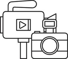 Kamera Fotografie Symbol Symbol Bild Vektor. Illustration von Multimedia fotografisch Linse Grapich Design Bilder vektor