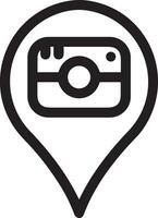 Kamera Fotografie Symbol Symbol Bild Vektor. Illustration von Multimedia fotografisch Linse Grapich Design Bilder vektor