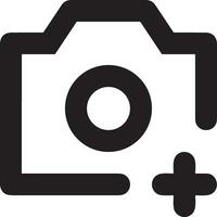 kamera fotografi ikon symbol bild vektor. illustration av multimedia fotografisk lins grapich design bilder vektor