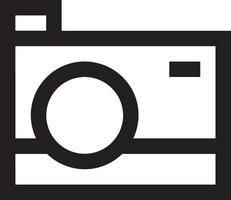 kamera fotografi ikon symbol bild vektor. illustration av multimedia fotografisk lins grapich design bilder vektor