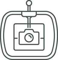 kamera fotografi ikon symbol bild vektor. illustration av multimedia fotografisk lins grapich design bilder vektor