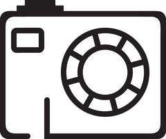 Kamera Fotografie Symbol Symbol Bild Vektor. Illustration von Multimedia fotografisch Linse Grapich Design Bilder vektor