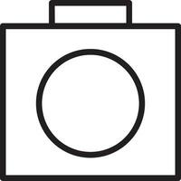 Kamera Fotografie Symbol Symbol Bild Vektor. Illustration von Multimedia fotografisch Linse Grapich Design Bilder vektor