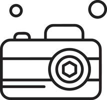 Kamera Fotografie Symbol Symbol Vektor Bild. Illustration von Multimedia fotografisch Linse Grafik Design Bild