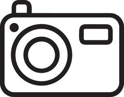 Kamera Fotografie Symbol Symbol Vektor Bild. Illustration von Multimedia fotografisch Linse Grafik Design Bild