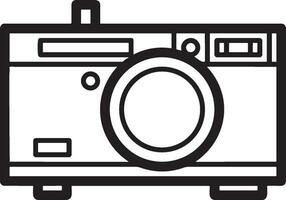 Kamera Fotografie Symbol Symbol Bild Vektor. Illustration von Multimedia fotografisch Linse Grafik Design Bild vektor