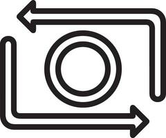 kamera fotografi ikon symbol bild vektor. illustration av multimedia fotografisk lins grapich design bild vektor