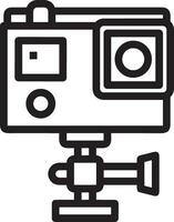 kamera fotografi ikon symbol bild vektor. illustration av multimedia fotografisk lins grapich design bild vektor