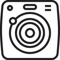 Kamera Fotografie Symbol Symbol Bild Vektor. Illustration von Multimedia fotografisch Linse Grapich Design Bild vektor