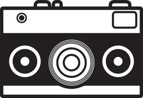 Kamera Fotografie Symbol Symbol Bild Vektor. Illustration von Multimedia fotografisch Linse Grapich Design Bild vektor