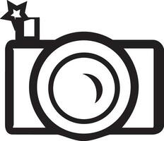 Kamera Fotografie Symbol Symbol Bild Vektor. Illustration von Multimedia fotografisch Linse Grapich Design Bild vektor