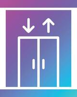 Aufzug-Vektor-Icon-Design-Illustration vektor