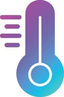 Thermometer-Vektor-Icon-Design-Illustration vektor