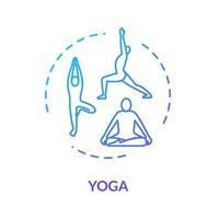 Symbol für Yoga-Konzept vektor
