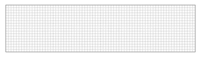 einfach Gitter mit Quadrate Hintergrund. leer Weiß Vorlage mit schwarz Linien zum Abfassung und technisch Design mit Millimeter Vektor Markierungen