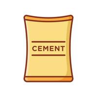 cement ikon vektor design mall enkel och rena