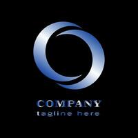 Vektor Design Elemente zum Ihre Unternehmen Logo, abstrakt Blau Symbol.