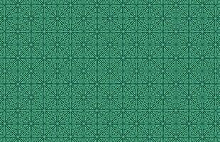 grön islamic dekorativ mönster vektor