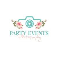 Party Veranstaltungen Fotografie Logo Design Vektor Vorlage