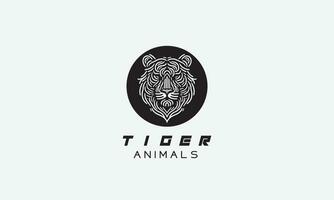 Tiger Vektor Logo Symbol Design