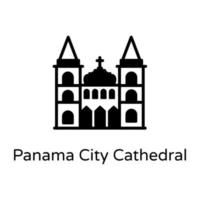 Kathedrale von Panama-Stadt vektor