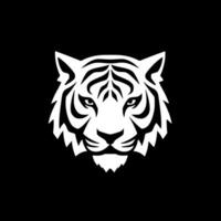 Tiger - - minimalistisch und eben Logo - - Vektor Illustration