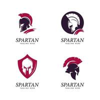 spartansk logotyp vektor spartansk hjälm logotyp