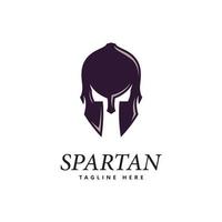 spartansk logotyp vektor spartansk hjälm logotyp