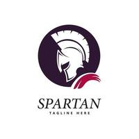 spartanisches logo vektor spartanisches helmlogo