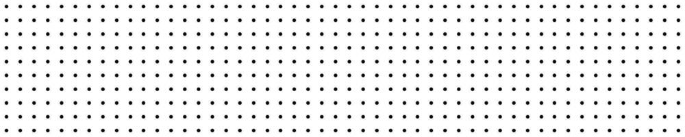 rutnät från prickar sömlös mönster. abstrakt tom vit mall med svart rader för utarbetande och teknisk design med millimeter vektor markeringar