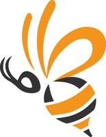 Biene Unternehmen Logo vektor