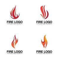 brand flamma logo design vektor mall