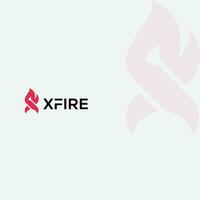 x Feuer Symbol Design vektor
