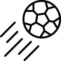 fotboll boll vektor ikon