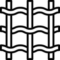 dauerhaft Stoff Vektor Symbol