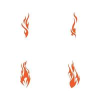 eld flamma vektor illustration designmall