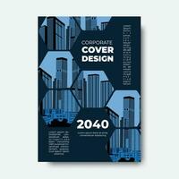 korporativ Buch Startseite Design Vorlage im a4 Größe, Geschäft jährlich Bericht, Poster, korporativ Geschäft Präsentation, Portfolio, Flyer, Flugblatt, Banner, Katalog, Zeitschrift, Webseite. vektor