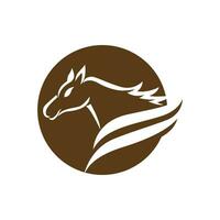 häst logotyp mall vektor ikon