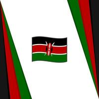 kenya flagga abstrakt bakgrund design mall. kenya oberoende dag baner social media posta. kenya flagga vektor