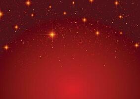 Weihnachten Hintergrund mit Sterne und rot Hintergrund vektor