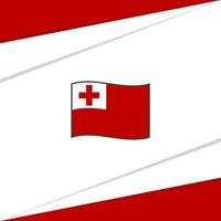 tonga flagga abstrakt bakgrund design mall. tonga oberoende dag baner social media posta. tonga design vektor