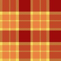 Vektor Muster Textil- von nahtlos Textur Hintergrund mit ein Tartan Plaid Stoff überprüfen.