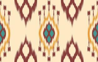 ethnisch abstrakt Ikat Kunst. aztekisch Ornament drucken. geometrisch ethnisch Muster nahtlos Farbe orientalisch. Design zum Hintergrund ,Vorhang, Teppich, Hintergrund, Kleidung, Verpackung, Batik, Vektor Illustration.