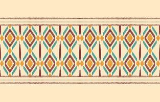 etnisk abstrakt ikat konst. aztec prydnad skriva ut. geometrisk etnisk mönster sömlös Färg orientalisk. design för bakgrund ,ridå, matta, tapet, Kläder, omslag, batik, vektor illustration.