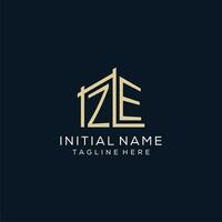 Initiale z Logo, sauber und modern architektonisch und Konstruktion Logo Design vektor