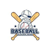 Fachmann Baseball Vorlage Logo Design, Baseball Logo Vektor Symbol