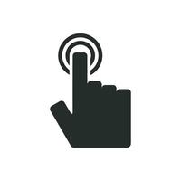 Finger Hand Symbol Grafik Vektor Design Illustration