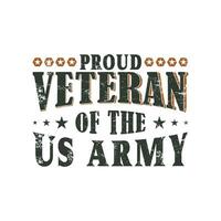 USA veteraner dag t skjorta design. veteraner dag är en statlig Semester i de förenad stater observerats årligen på november 11, för uppfyllande militär veteraner av de förenad stater väpnad krafter. USA t skjorta vektor