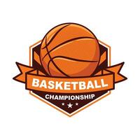 basketboll klubb logotyp. basketboll sport klubb emblem. basketboll team vektor